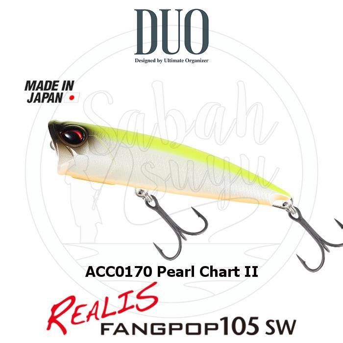 Duo Realis Fang Pop 105 SW Popper Sahte Yem ACC0170 Pearl Chart II