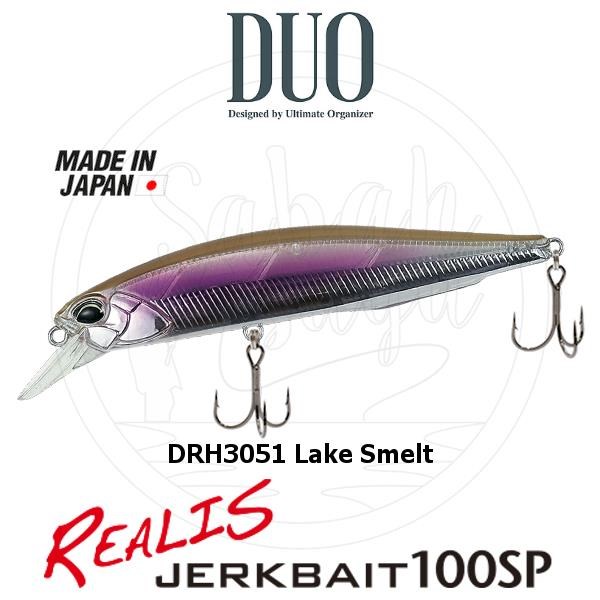 Duo Realis Jerkbait 100SP DRH3051 Lake Smelt