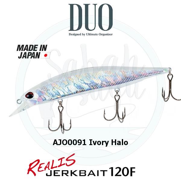 Duo Realis Jerkbait 120F AJO0091 Ivory Halo