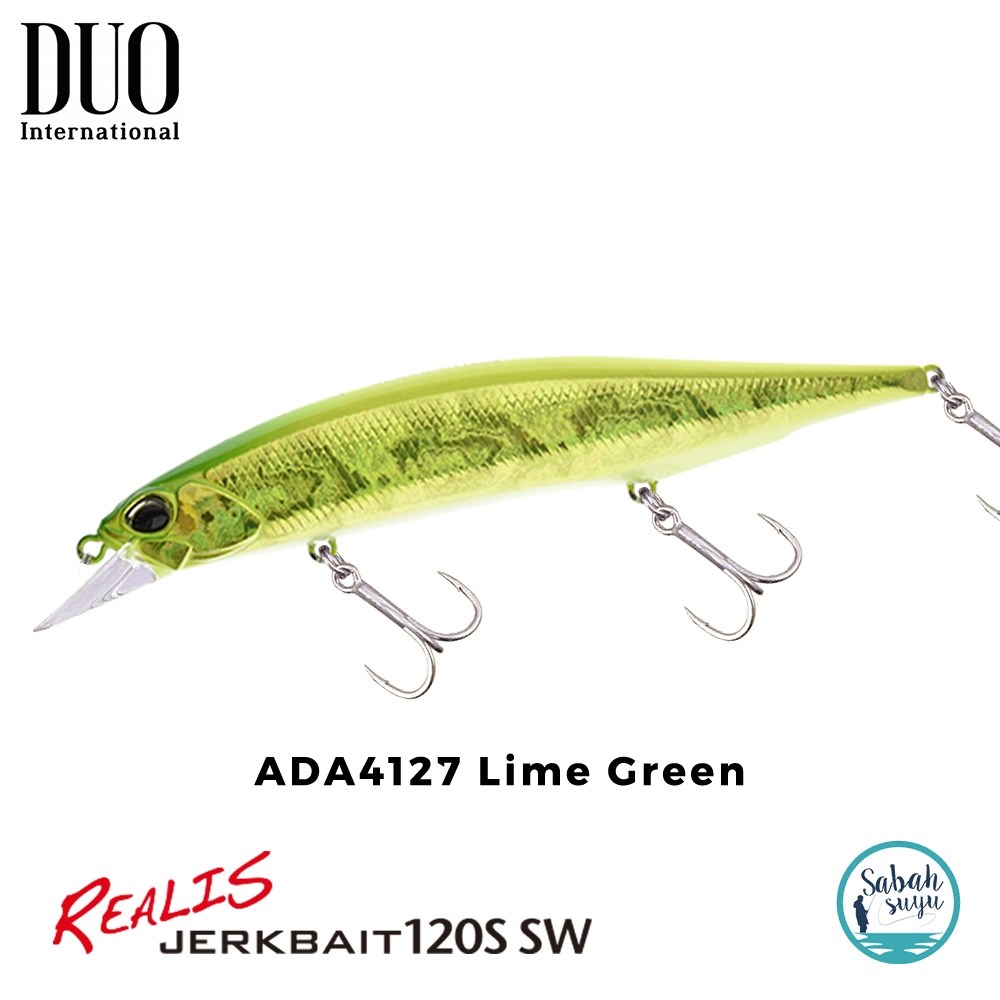Duo Realis Jerkbait 120S SW ADA4127 Lime Green
