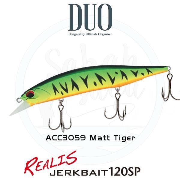 Duo Realis Jerkbait 120SP ACC3059 Mat Tiger