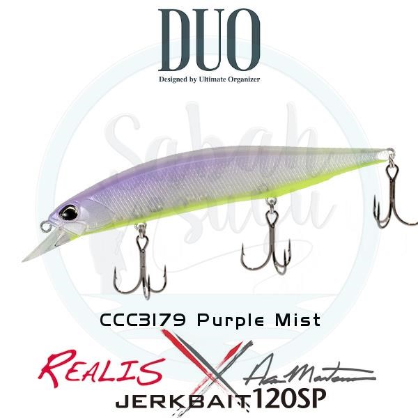 Duo Realis Jerkbait 120SP CCC3179 Purple Mist