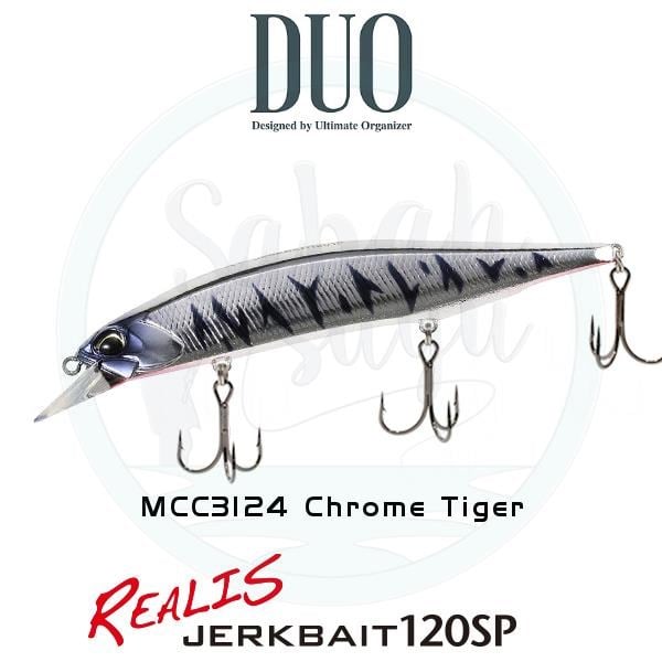 Duo Realis Jerkbait 120SP MCC3124 Chrome Tiger Sahte Balık