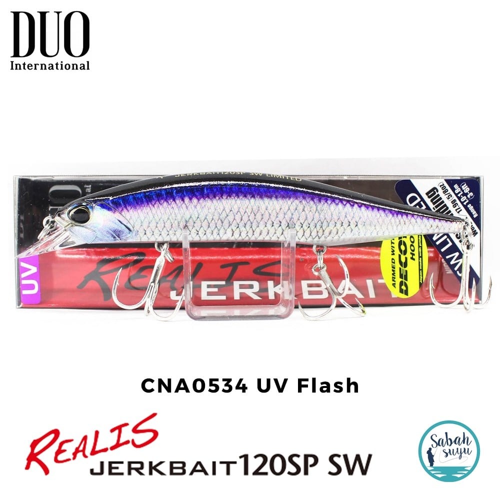 Duo Realis Jerkbait 120SP SW CNA0534 UV Flash