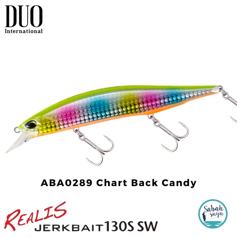 Duo Realis Jerkbait 130S SW ABA0289 Chart Back Candy