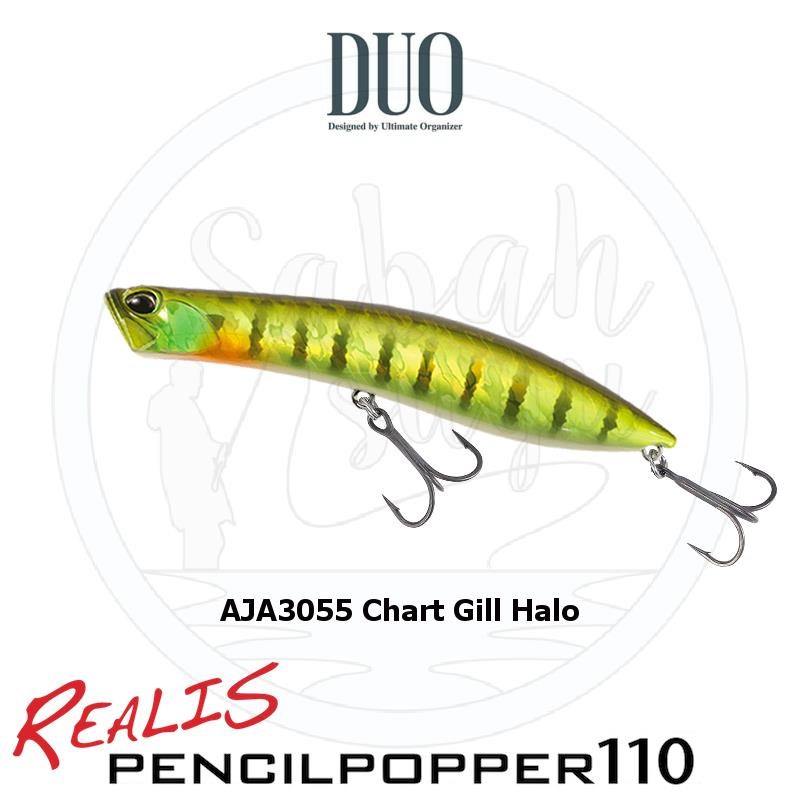 Duo Realis Pencil Popper 110 AJA3055 Chart Gill Halo