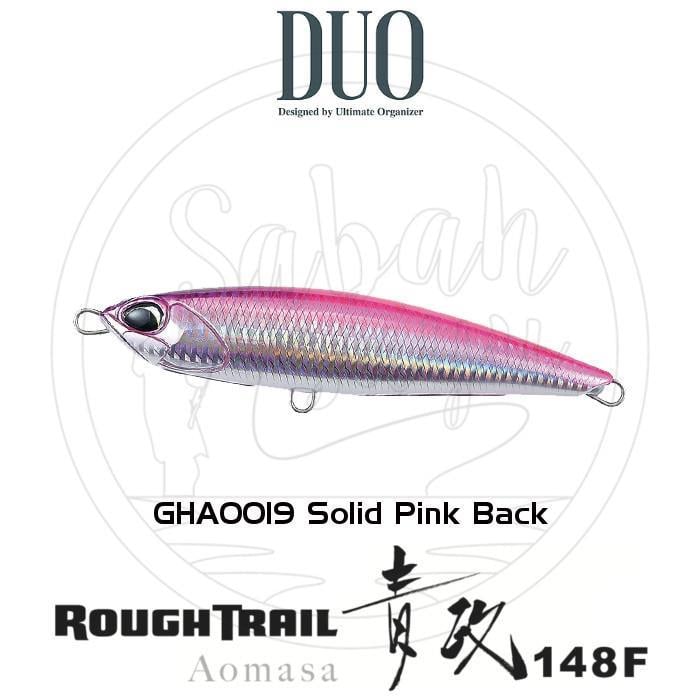 Duo Rough Trail Aomasa 148F GHA0019 Solid Pink Back