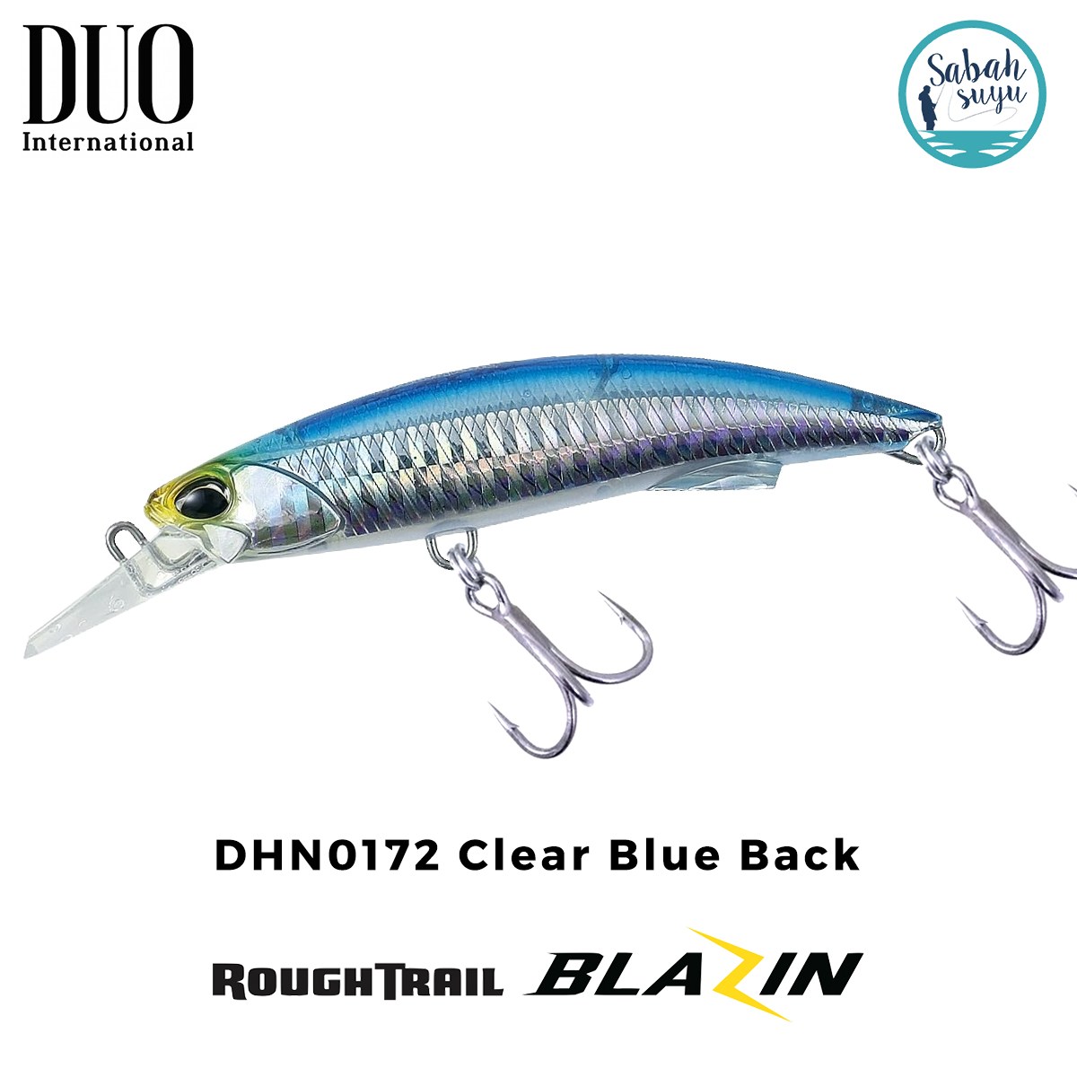Duo Rough Trail Blazin 92 DHN0172 Clear Blue Back