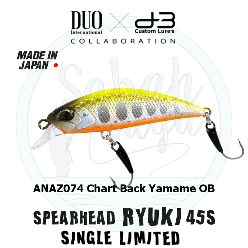 Duo Spearhead Ryuki 45S D3 ANAZ074 Chart Back Yamame OB