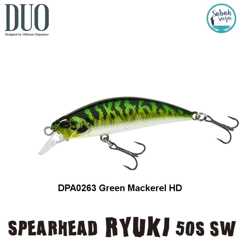 Duo Spearhead Ryuki 50S SW DPA0263 Geeen Mackarel HD
