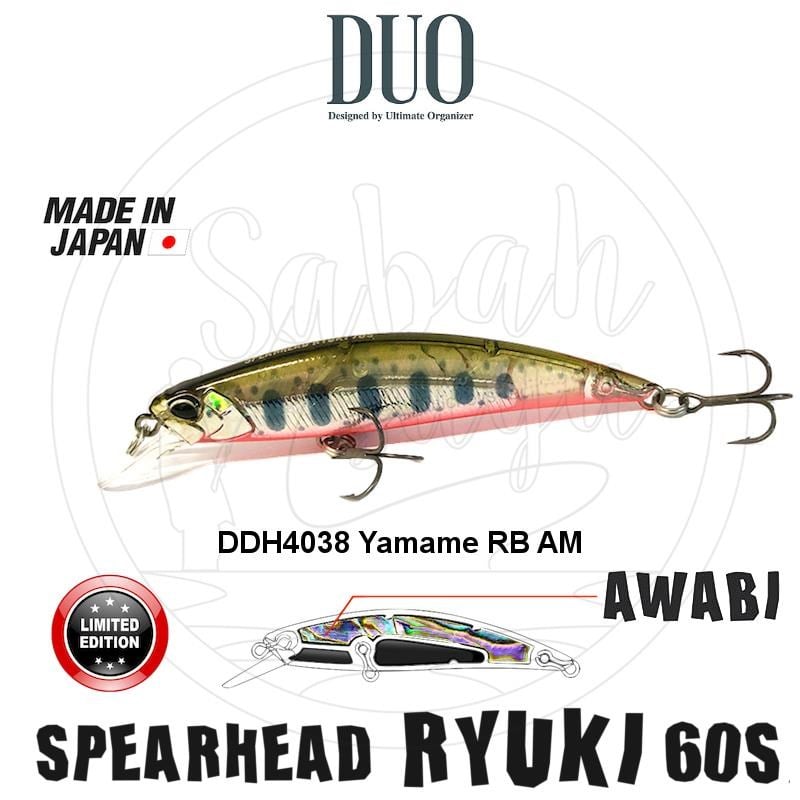 Duo Spearhead Ryuki 60S Awabi DDH4038 Yamame RB AM
