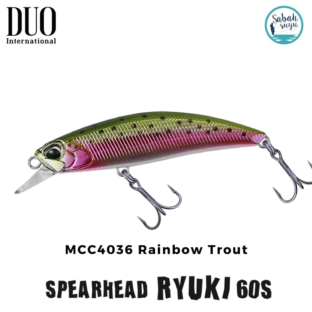 Duo Spearhead Ryuki 60S MCC4036 Rainbow Trout