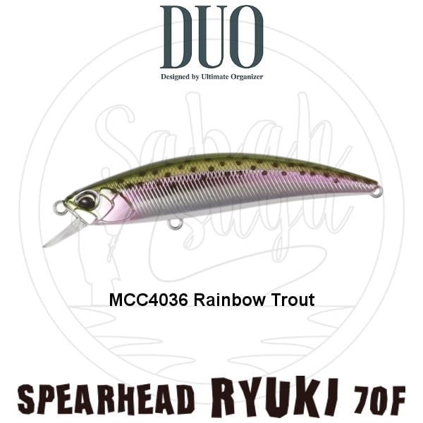 Duo Spearhead Ryuki 70F MCC4036 Rainbow Trout
