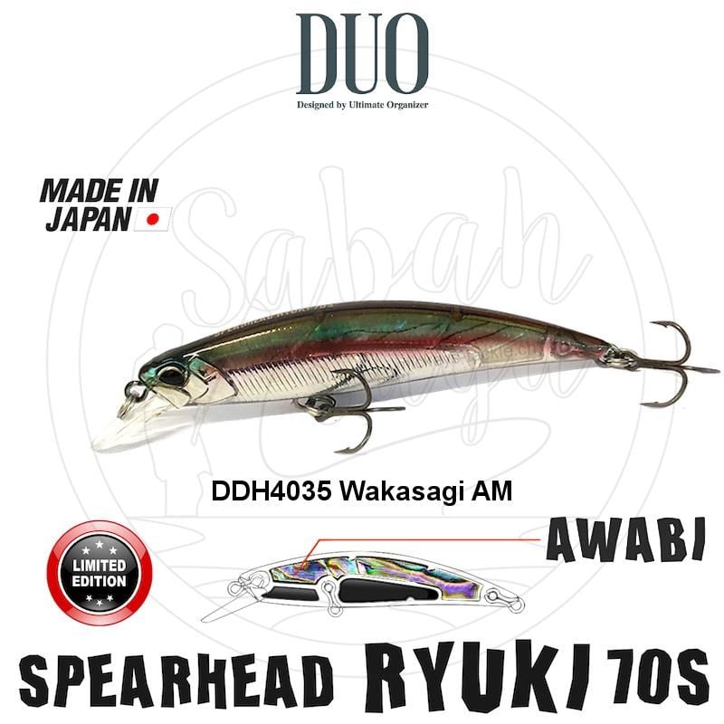 Duo Spearhead Ryuki 70S Awabi DDH4035 Wakasagi AM