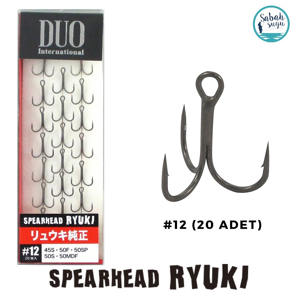 Duo Spearhead Ryuki Üçlü İğne #12 (20 Adet)