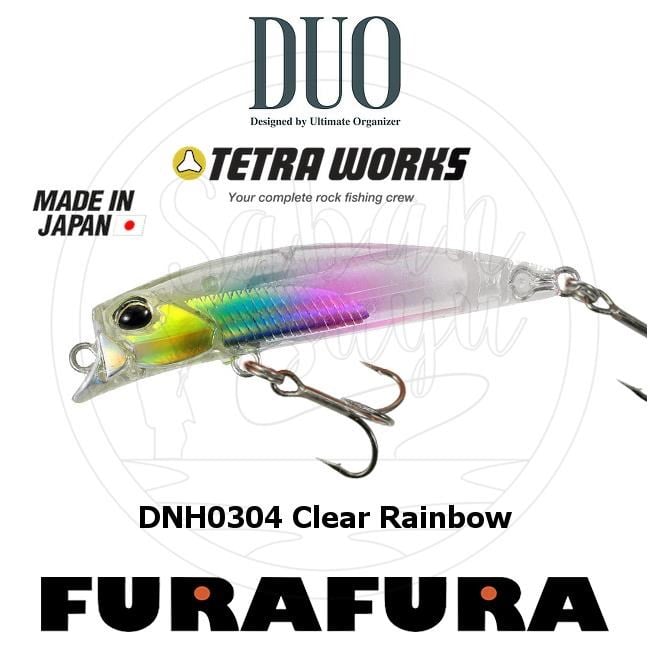 Duo Tetra Works Furafura DNH0304 Clear Rainbow