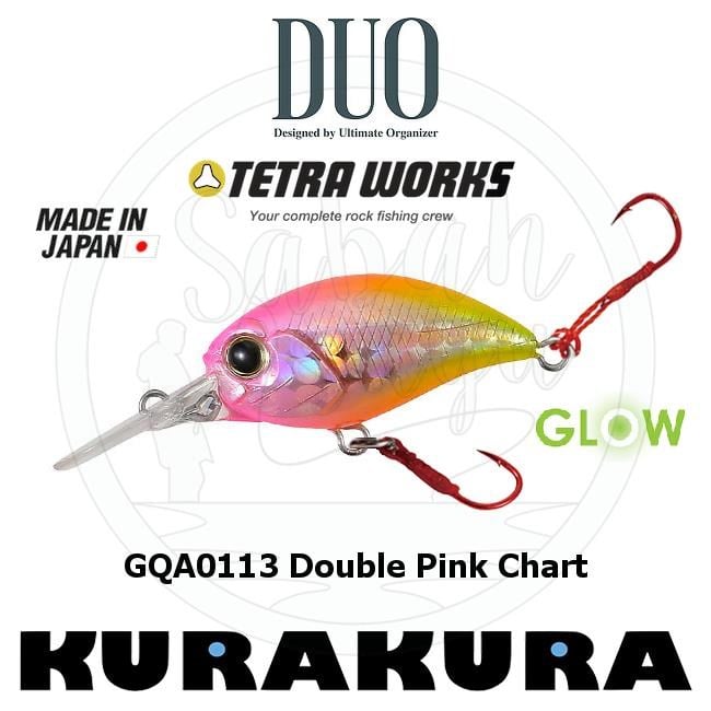 Duo Tetra Works KuraKura GQA0113 Double Pink Chart