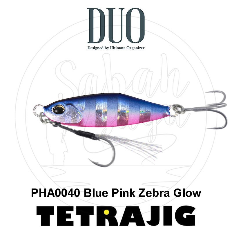 Duo Tetra Works Tetrajig 7gr. PHA0040 Blue Pink Zebra Glow