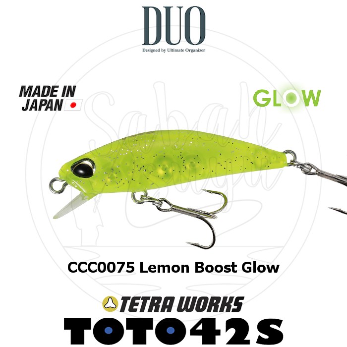 Duo Tetra Works Toto 42 CCC0075 Lemon Boost Glow