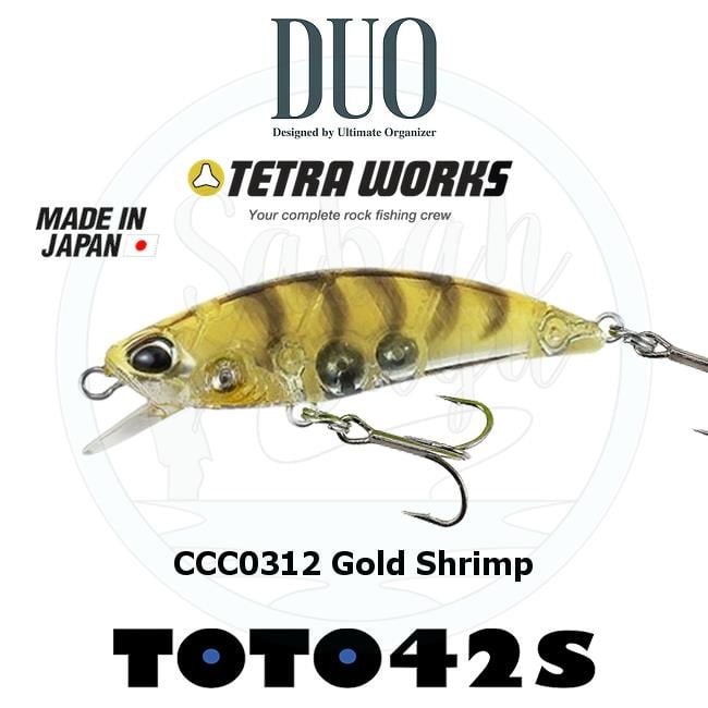 Duo Tetra Works Toto 42 CCC0312 Gold Shrimp