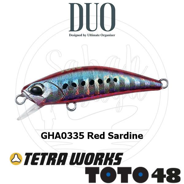 Duo Tetra Works Toto 48 GHA0335 Red Sardine