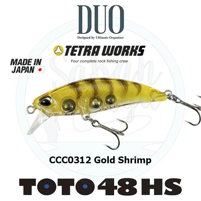 Duo Tetra Works Toto 48HS CCC0312 Gold Shrimp
