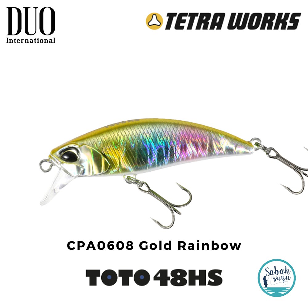 Duo Tetra Works Toto 48HS CPA0608 Gold Rainbow