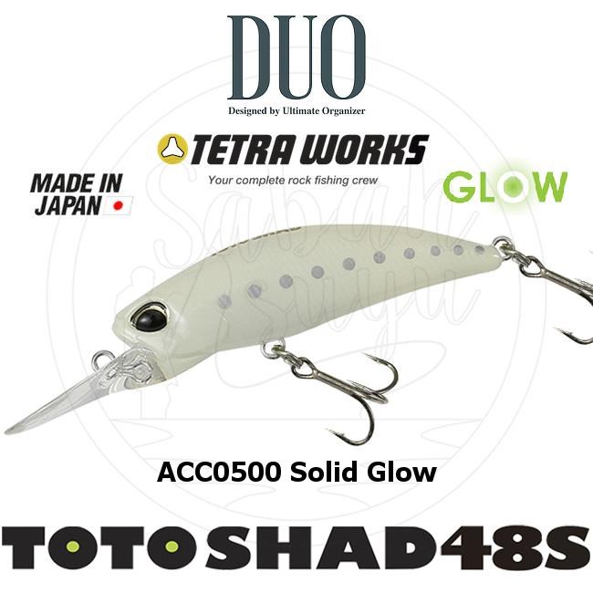Duo Tetra Works Toto Shad 48S ACC0500 Solid Glow