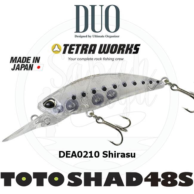 Duo Tetra Works Toto Shad 48S DEA0210 Shirasu
