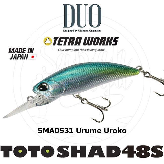 Duo Tetra Works Toto Shad 48S SMA0531 Urume Uroko