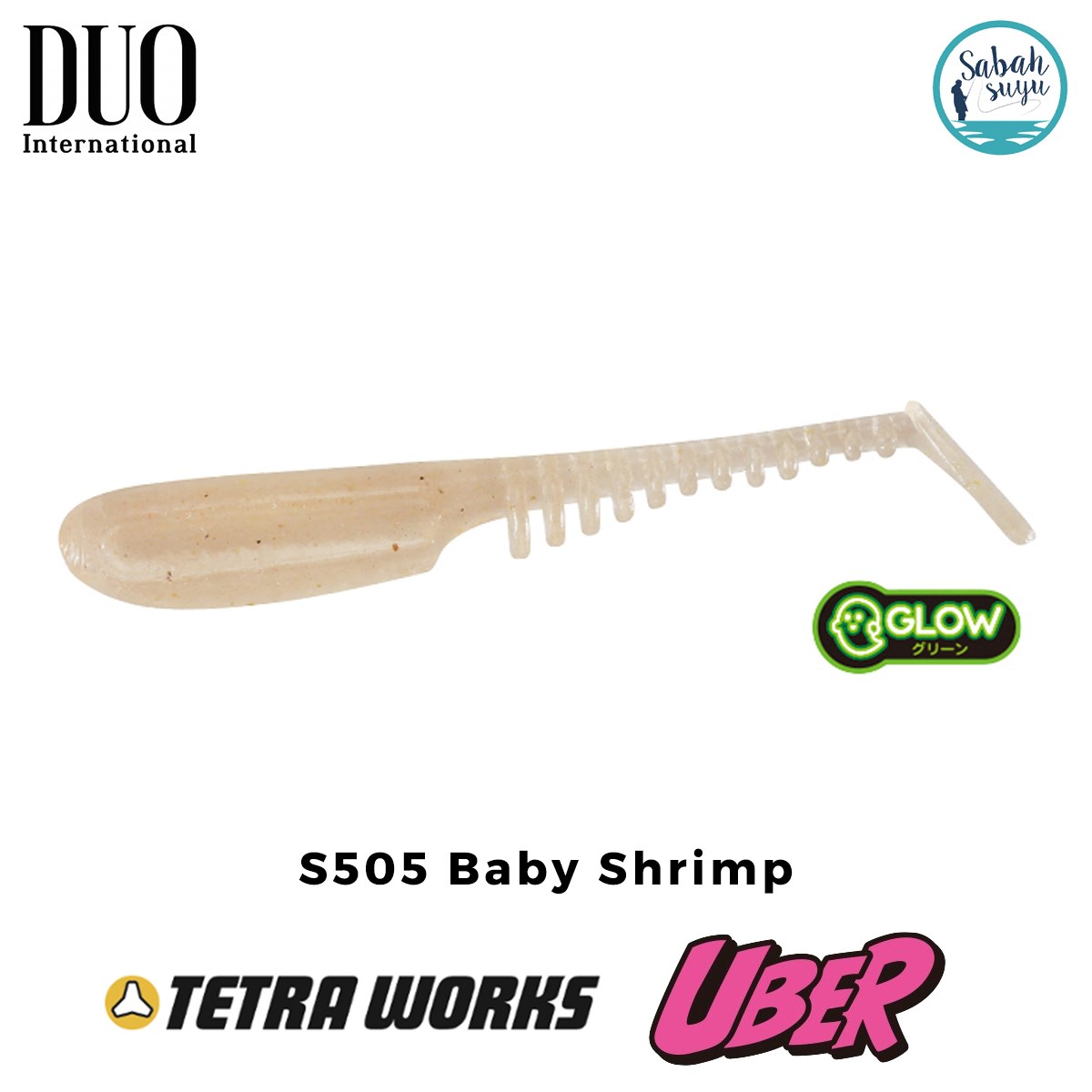 Duo Tetra Works Uber LRF Silikon 5cm S505 Baby Shrimp