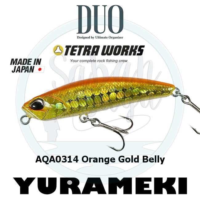 Duo Tetra Works Yurameki AQA0314 Orange Gold Belly