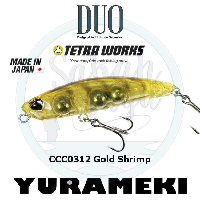 Duo Tetra Works Yurameki CCC0312 Gold Shrimp