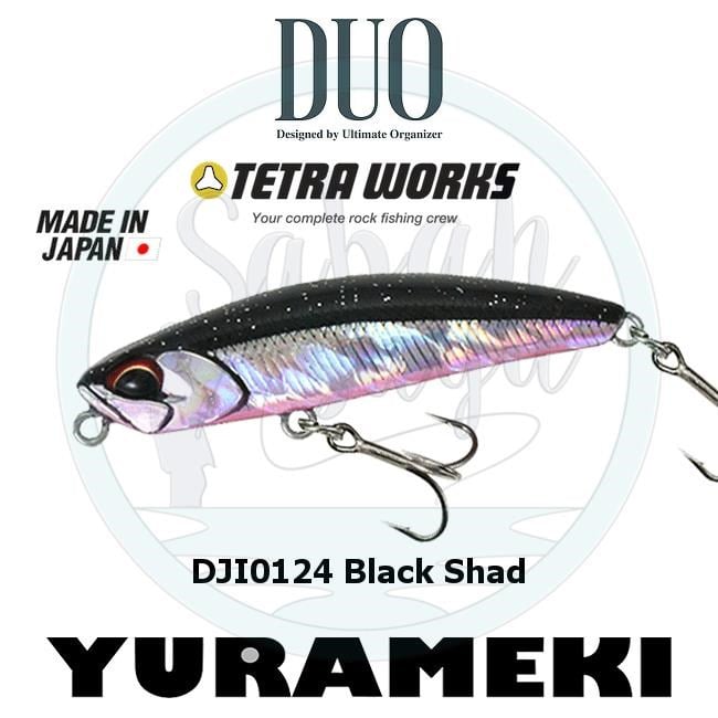 Duo Tetra Works Yurameki DJI0124 Black Shad
