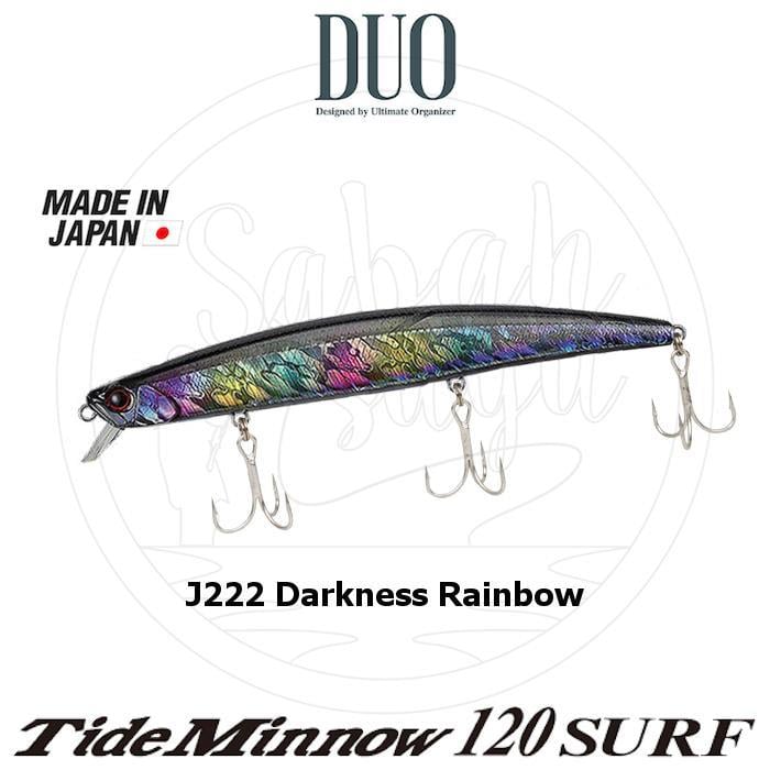 Duo Tide Minnow 120 SURF J222 Darkness Rainbow
