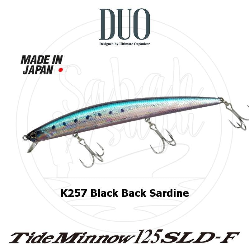 Duo Tide Minnow 125 SLD-F K257 Black Back Sardine