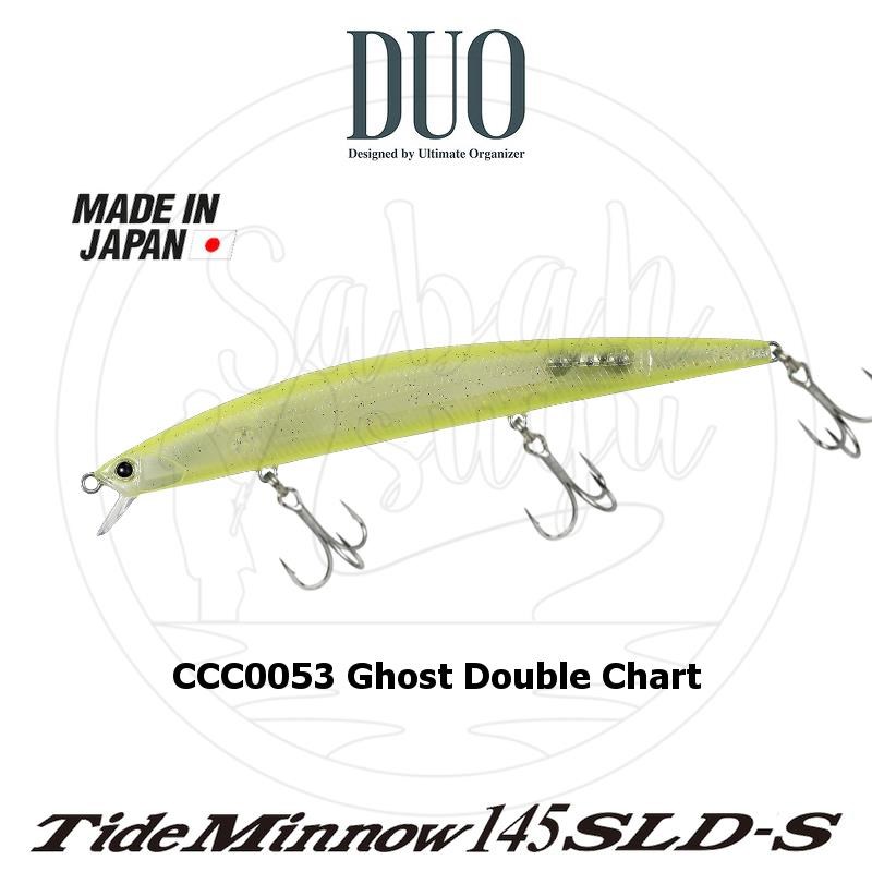 Duo Tide Minnow 145 SLD-S CCC0053 Ghost Double Chart