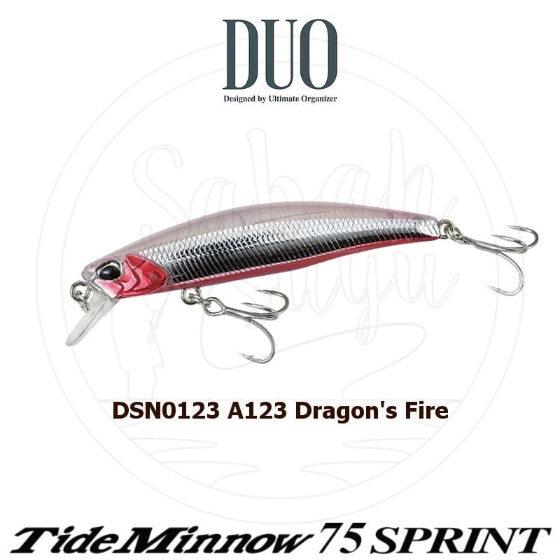 Duo Tide Minnow 75 Sprint A123 Dragons Fire