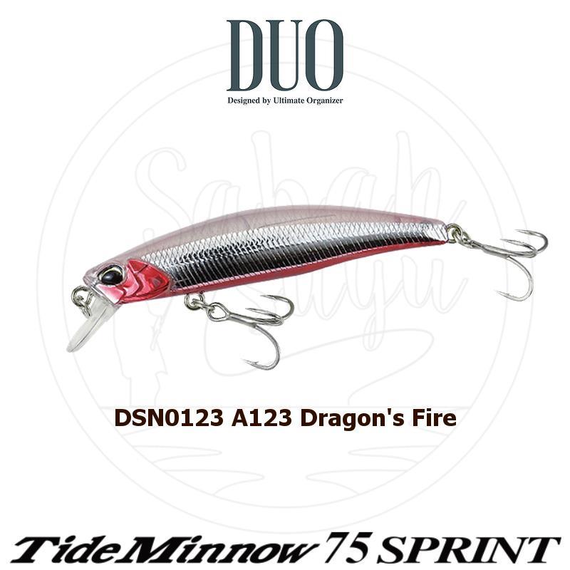 Duo Tide Minnow 75 Sprint A123 Dragons Fire