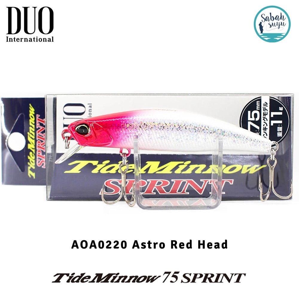 Duo Tide Minnow 75 Sprint AOA0220 Astro Red Head