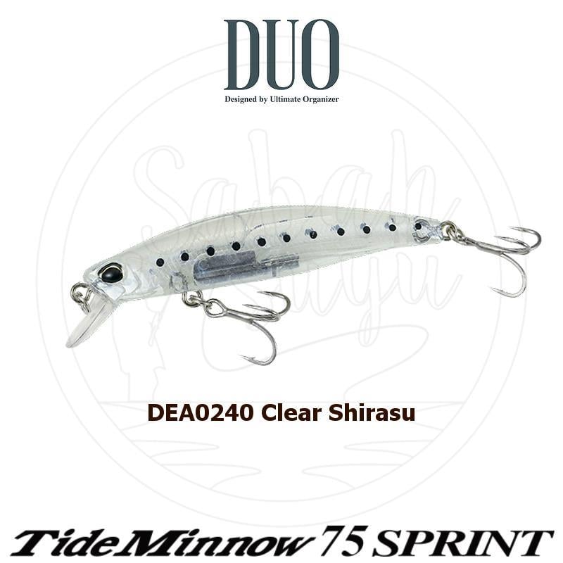 Duo Tide Minnow 75 Sprint DEA0240 Clear Shirasu