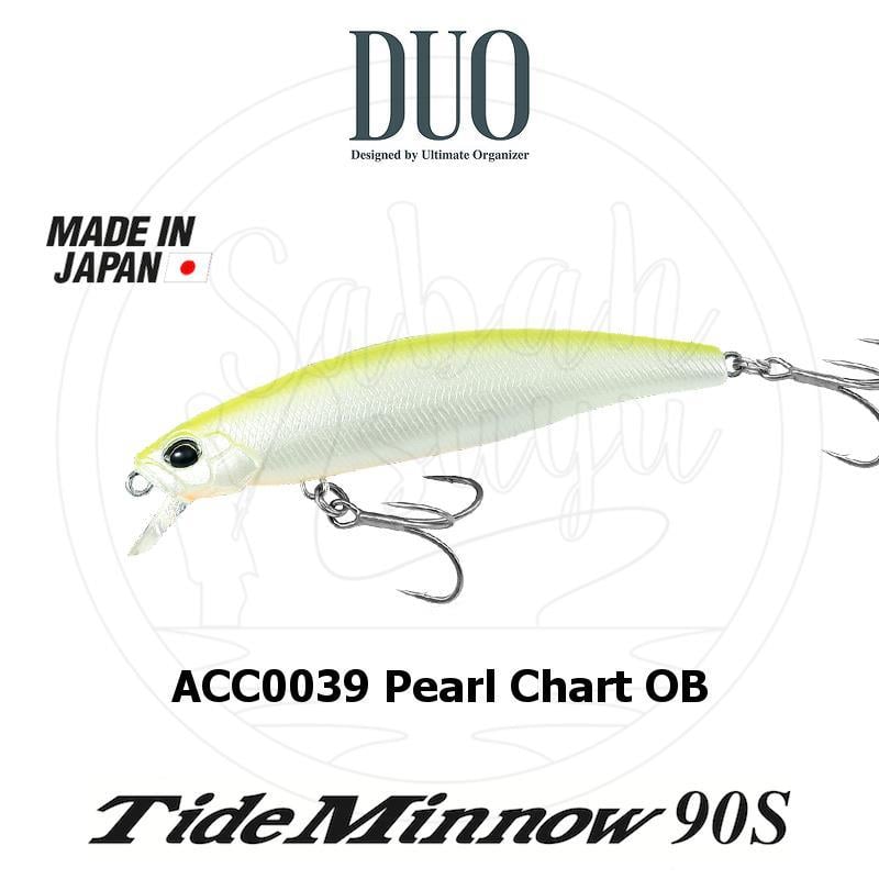 Duo Tide Minnow 90S ACC0039 Pearl Chart OB