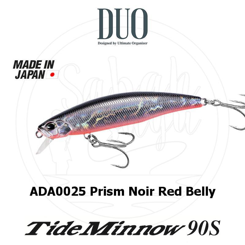 Duo Tide Minnow 90S ADA0025 Prism Noir Red Belly