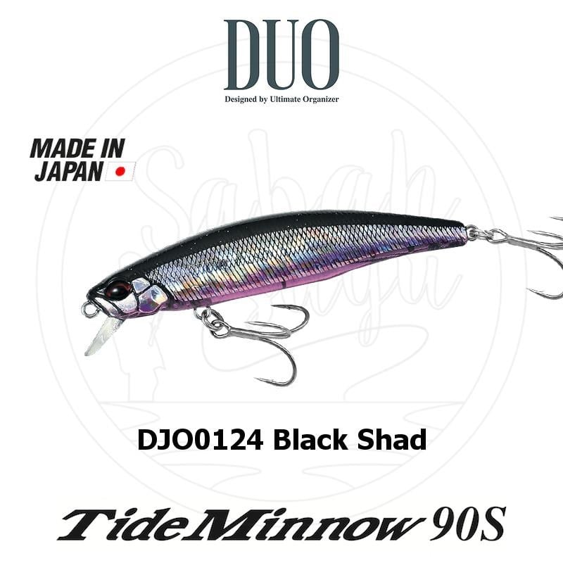 Duo Tide Minnow 90S J124 Black Shad