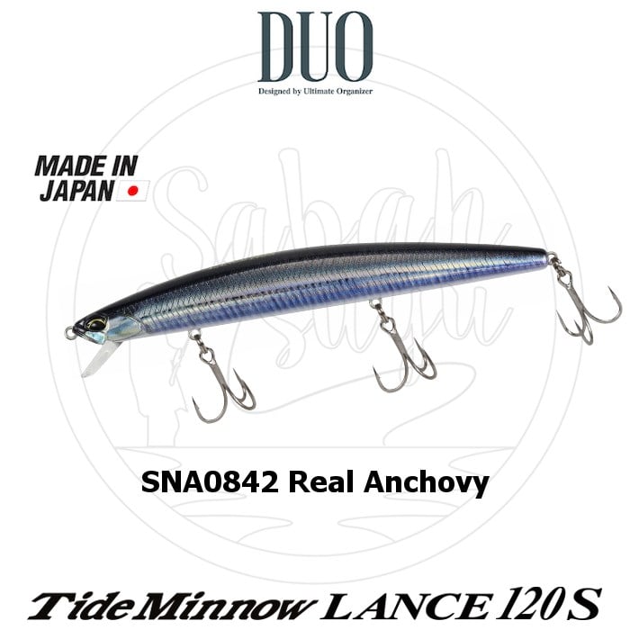 Duo Tide Minnow Lance 120S SNA0842 Real Anchovy