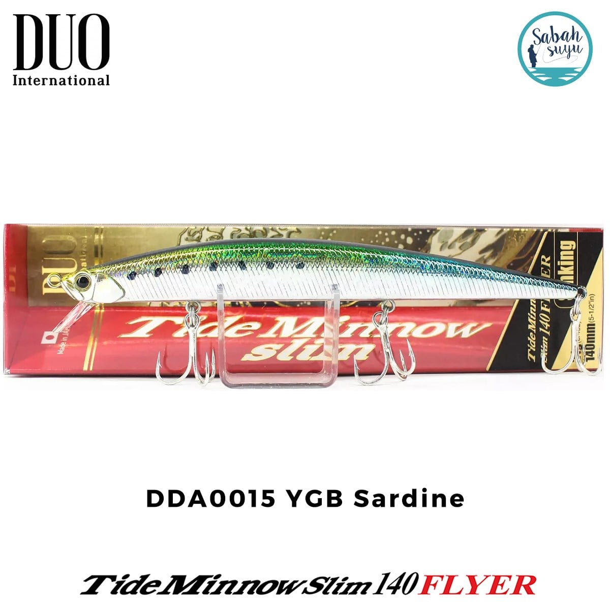 Duo Tide Minnow Slim 140 FLYER DDA0015 YGB Sardine