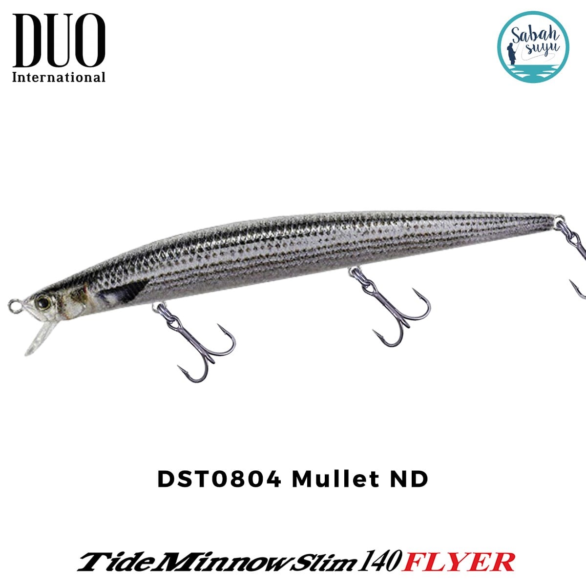 Duo Tide Minnow Slim 140 FLYER DST0804 Mullet ND