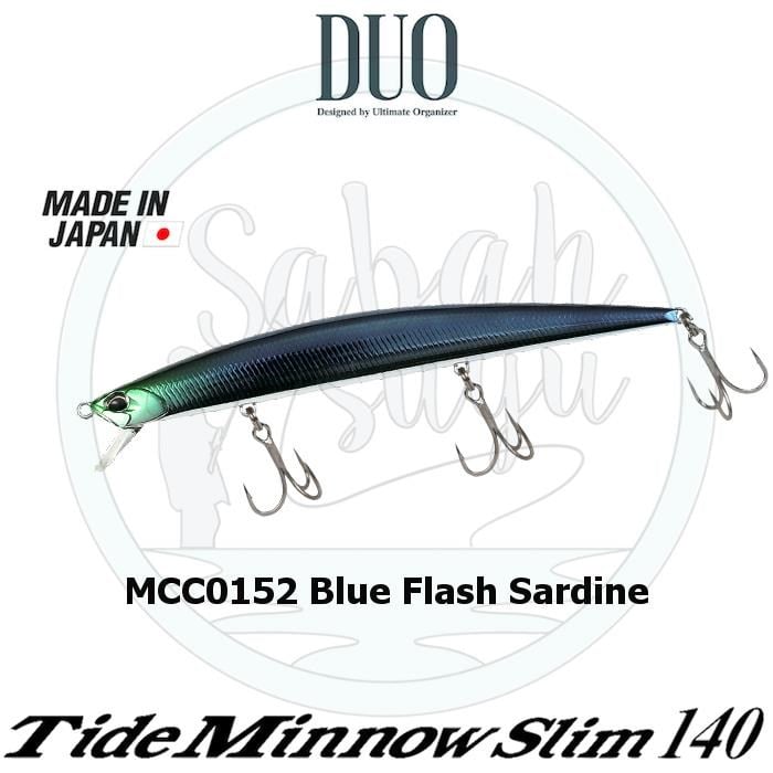 Duo Tide Minnow Slim 140 MCC0152 Blue Flash Sardine