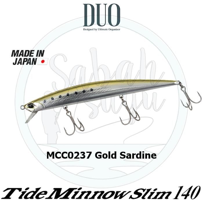 Duo Tide Minnow Slim 140 MCC0237 Gold Sardine