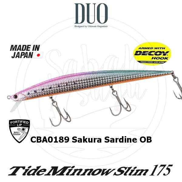 Duo Tide Minnow Slim 175 CBA0189 Sakura Sardine OB